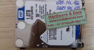 6900 ổ Western 1TB bị hỏng 1/4 đầu từ