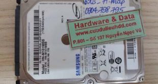 6903 ổ cứng Samsung 1TB hỏng 1/4 đầu từ