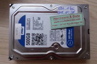 6904 ổ HDD Western 500GB bị xóa nhầm