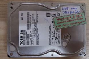 6909 HDD Toshiba 500GB bị lỗi đầu đọc