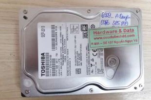 6929 ổ Toshiba 1TB bị chết cơ