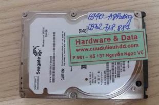 6940 ổ Seagate 500GB bị mất do cài win