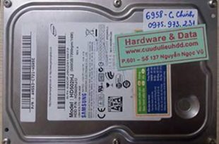 6958 ổ cứng Samsung PC 500GB bị đĩa kém và chết cơ