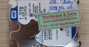 6986 ổ cứng western 1TB bị hỏng đầu từ