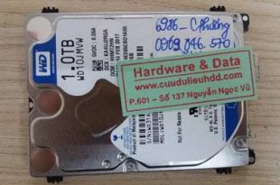 6986 ổ cứng western 1TB bị hỏng đầu từ