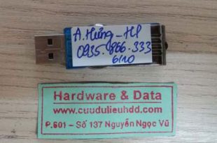Cứu dữ liệu USB 2GB bị mất dữ liệu