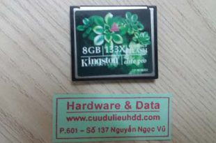 Phục hồi dữ liệu thẻ nhớ 8GB