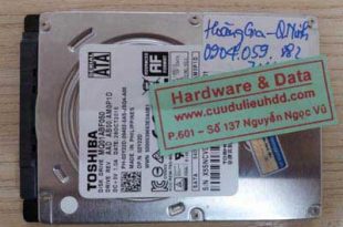 15.11HDD laptop Toshiba bị chết cơ