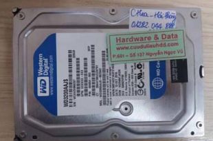 ổ cứng Western Destop 320GB hỏng đầu từ