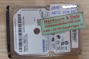 6908 ổ cứng Samsung 640GB bị chết cơ