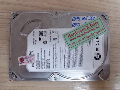 6950 HDD Seagate hỏng 1/2 đầu từ