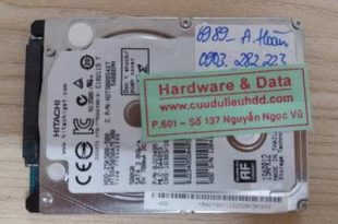 6989 HDD Hitachi 500GB bị recover nhầm