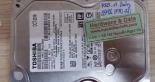 7009 ổ cứng Toshiba 500GB lỗi đầu từ