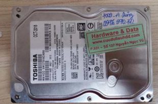 7009 ổ cứng Toshiba 500GB lỗi đầu từ