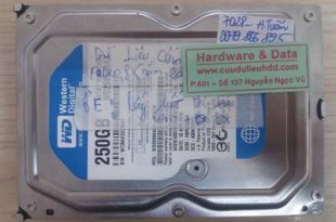 7028 HDD western 250GB bị chết cơ