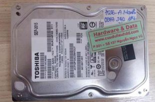 7036 ổ cứng Toshiba 500GB lỗi đầu từ