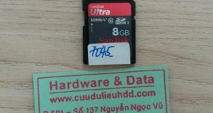 thẻ nhớ 8GB đòi format