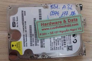 7051ổ cứng Western 500GB bị hỏng đầu từ