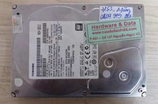 7153 ổ cứng Toshiba 2TB mất dữ liệu