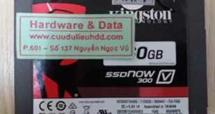 16-12 ổ SSD Kingston 60Gb lỗi chíp