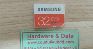 18-12 thẻ nhớ Samsung 32GB đòi format