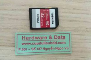 30-12 thẻ toshiba 32gb bị format