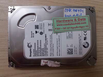 7227 Seagate 500GB bị hỏng cơ