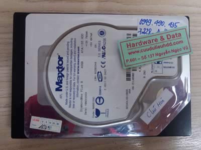 7228 maxtor 40GB đầu từ lỗi