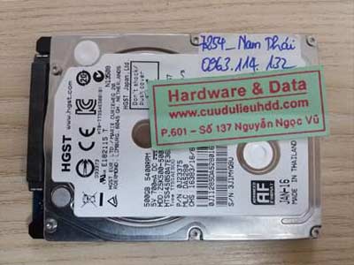 7254 Seagate 500GB đầu từ lỗi