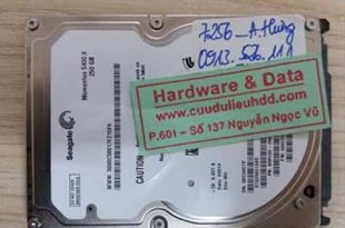 7256 Seagate 500GB bị hỏng cơ