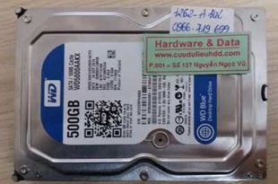 7262 Western 500GB recovery nhầm