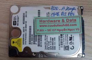 7320 Western 250gb hỏng đầu đọc