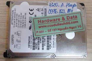 7320 hitachi 40GB bị chết cơ