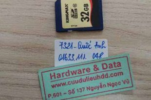 7321 the 32GB mất định dạng