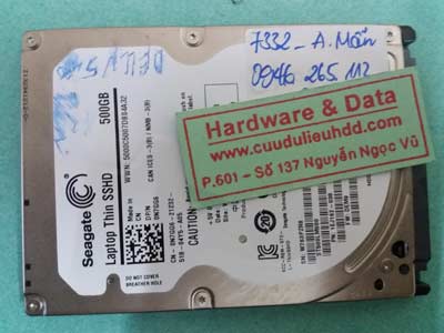 7332 Seagate 500GB chết cơ