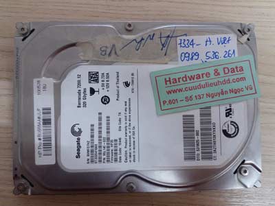 7334 seagate 320GB hỏng đầu từ