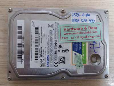 7339 Samsung 160GB hỏng cơ