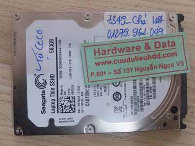 7349 seagate 500GB lỗi cơ