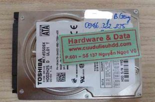 22-2 Toshiba 160GB hỏng cơ