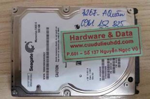 7267 seagate 500GB hỏng đầu từ