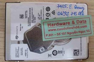 7405 Seagate 1TB hỏng đầu từ