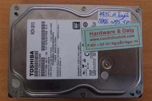 7435 Toshiba 500GB hỏng đầu từ