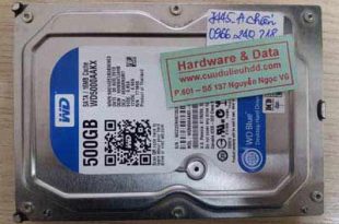 7445 Western 500GB bị hỏng đầu từ