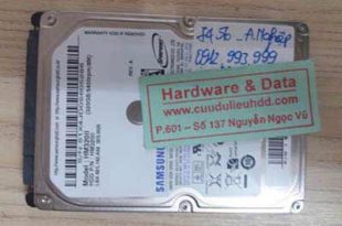 7456 samsung 320GB hỏng đầu từ