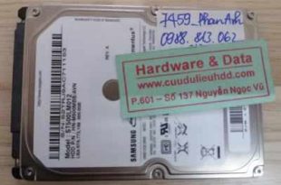 7459 samsung 500GB bị chết cơ