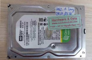 7462 Western 250GB bị hỏng cơ