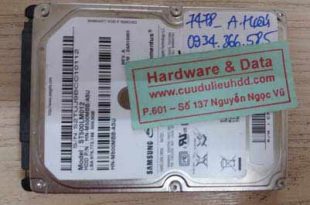 7478 Samsung 500GB hỏng đầu từ