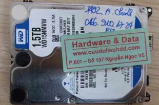 7492 Western 1,5TB hỏng đầu từ