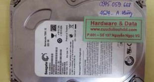 Cứu dữ liệu seagate 320